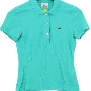 Women’s Lacoste Teal Cotton Polo